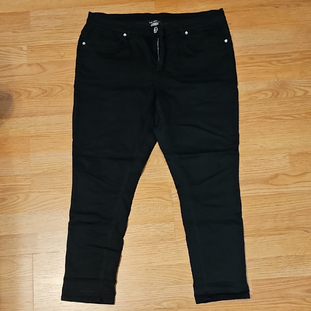 Venus Black Denim Jeans